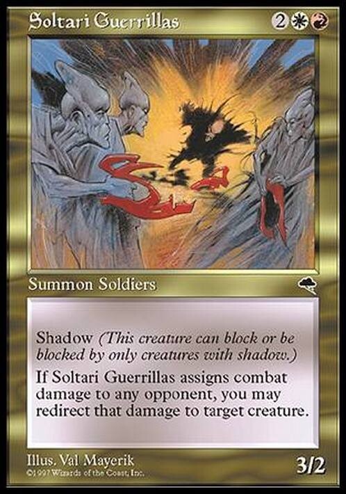 Soltari Guerrillas ~ Tempest [ EX ] [ Magic MTG ]