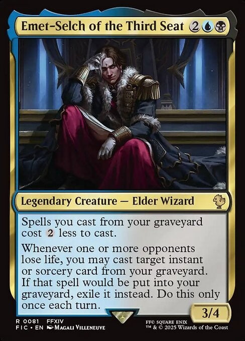 Emet-Selch of the Third Seat ~ Commander: Final Fantasy [ NM ] [ Magic MTG ]