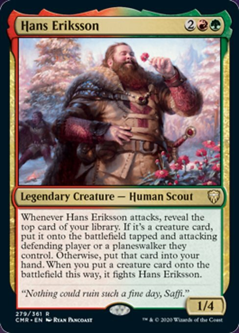Hans Eriksson ~ Commander Legends 1 [ NM ] [ Magic MTG ]