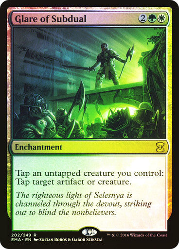 FOIL Glare of Subdual ~ Eternal Masters [ NM ] [ Magic MTG ]