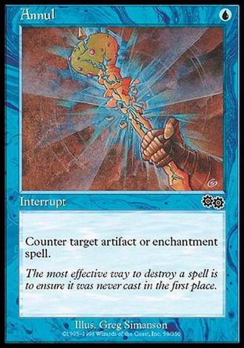 Annul ~ Urza's Saga [ EX ] [ Magic MTG ]
