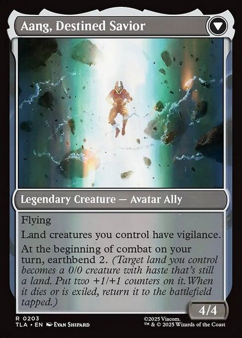 Aang, at the Crossroads ~ Avatar: The Last Airbender [ NM ] [ Magic MTG ]