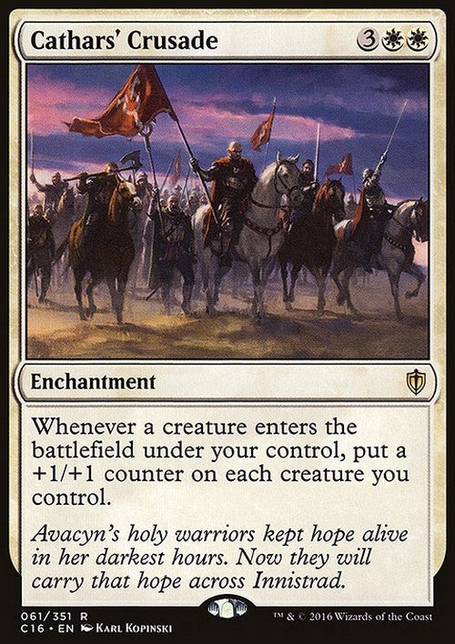 Cathars' Crusade ~ Commander 2016 [ NM ] [ Magic MTG ]