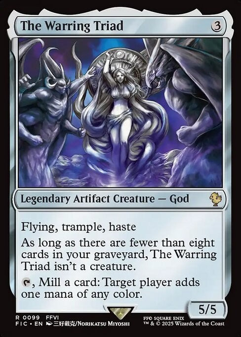 The Warring Triad ~ Commander: Final Fantasy [ NM ] [ Magic MTG ]