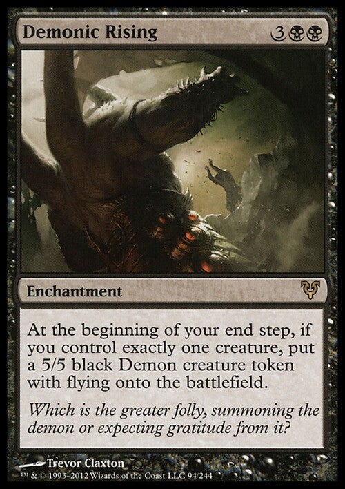 Demonic Rising ~ Avacyn Restored [ EX ] [ Magic MTG ]