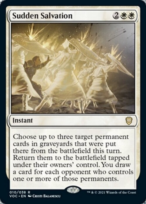 Sudden Salvation ~ Commander: Crimson Vow [ NM ] [ MTG ]