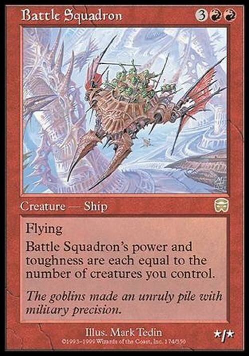 Battle Squadron ~ Mercadian Masques [ EX ] [ Magic MTG ]