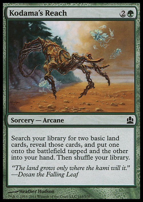 Kodama's Reach ~ Commander 2011 [ PL ] [ Magic MTG ]