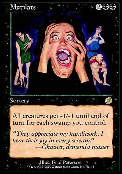 Mutilate ~ Torment [ EX ] [ Magic MTG ]