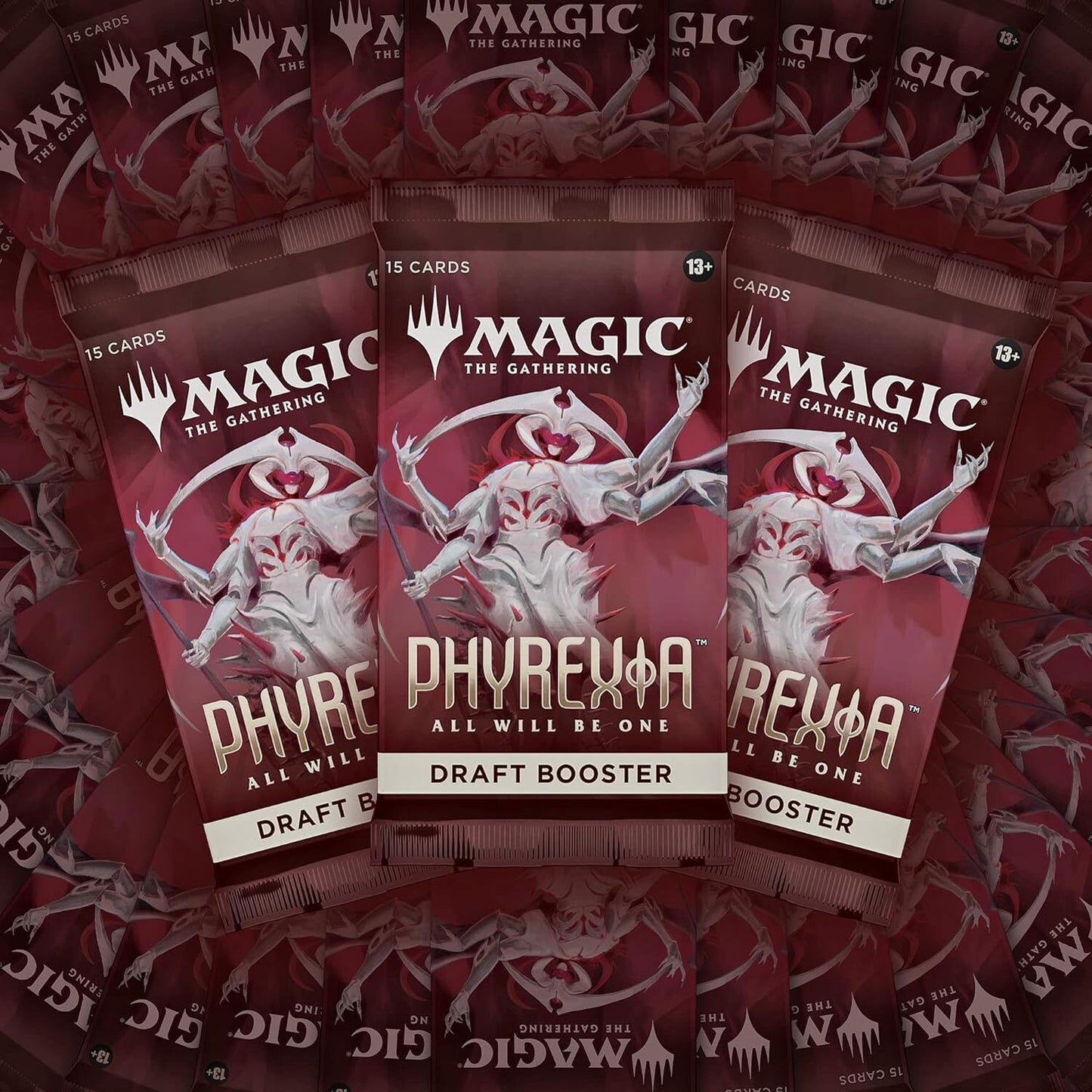 3 x Draft Booster Pack ~ Phyrexia: All Will Be One ~ Magic MTG Sealed
