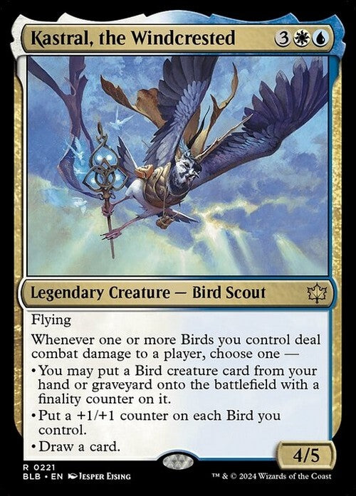 Kastral, the Windcrested ~ Bloomburrow [ NM ] [ Magic MTG ]