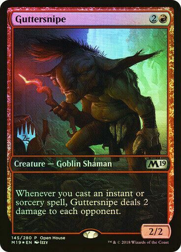 FOIL Guttersnipe ~ Open House Core 2019 [ NM ] [ Magic MTG ]