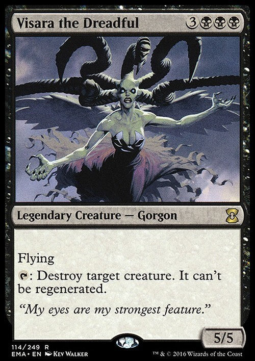Visara the Dreadful ~ Eternal Masters [ EX ] [ Magic MTG ]