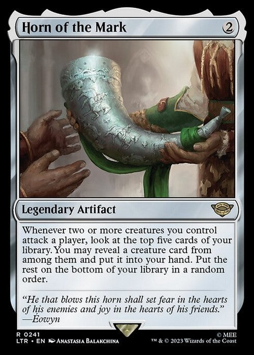 Horn of the Mark ~ The Lord of the Rings [ NM ] [ Magic MTG ]