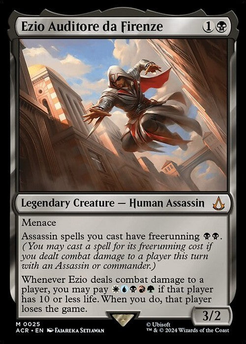 Ezio Auditore da Firenze ~ Assassin's Creed [ NM ] [ Magic MTG ]