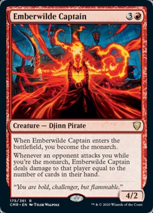 Emberwilde Captain ~ Commander Legends 1 [ NM ] [ Magic MTG ]