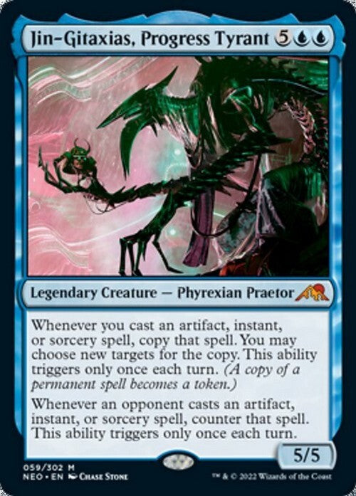Jin-Gitaxias, Progress Tyrant ~ Kamigawa: Neon Dynasty [ NM ] [ Magic MTG ]