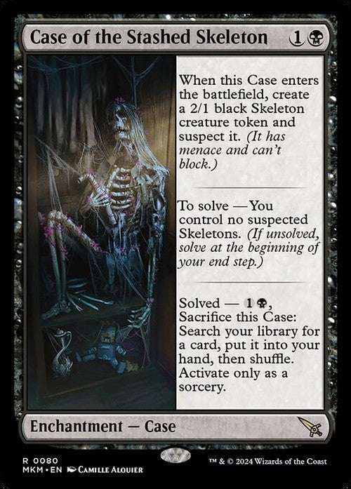 Case of the Stashed Skeleton ~ Murders at Karlov Manor [ NM ] [ Magic MTG ]