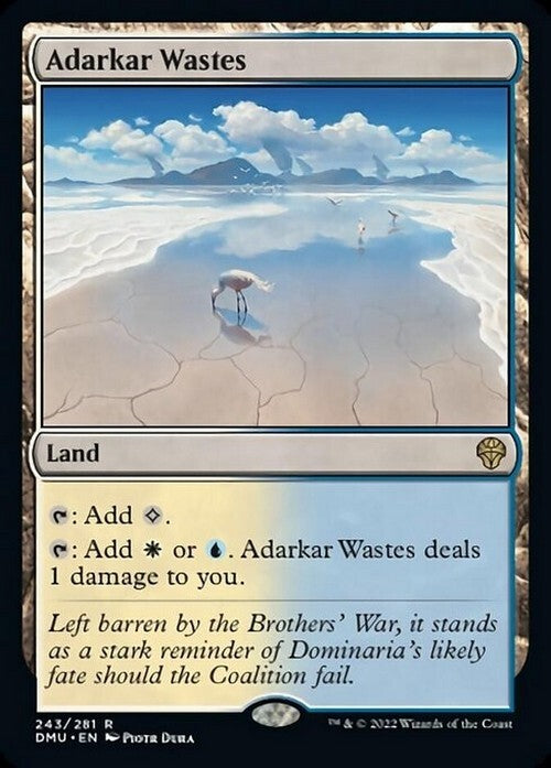 Adarkar Wastes ~ Dominaria United [ NM ] [ Magic MTG ]