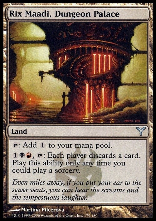 Rix Maadi, Dungeon Palace ~ Dissension [ EX ] [ Magic MTG ]
