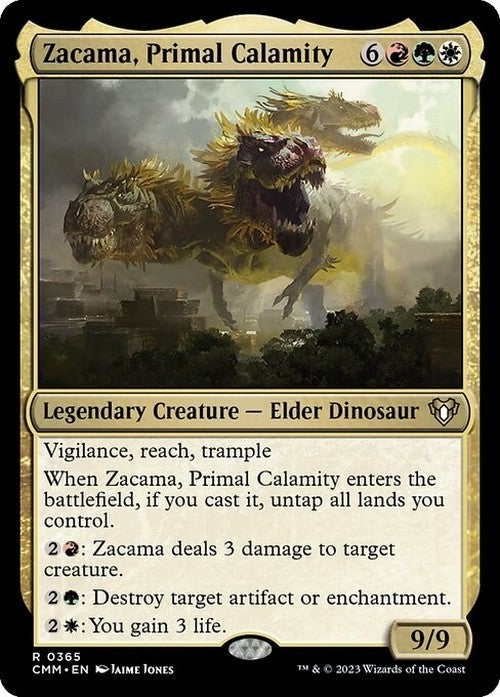 Zacama, Primal Calamity ~ Commander Masters [ NM ] [ Magic MTG ]