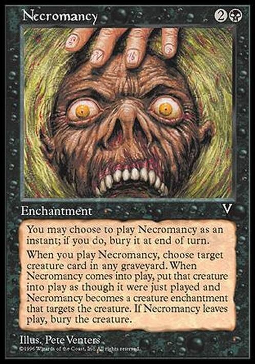 Necromancy ~ Visions [ EX ] [ Magic MTG ]