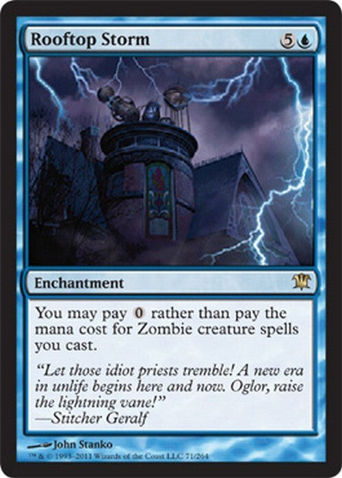 Rooftop Storm ~ Innistrad [ EX ] [ Magic MTG ]