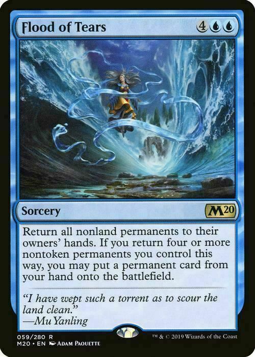 Flood of Tears ~ Core 2020 [ EX ] [ Magic MTG ]