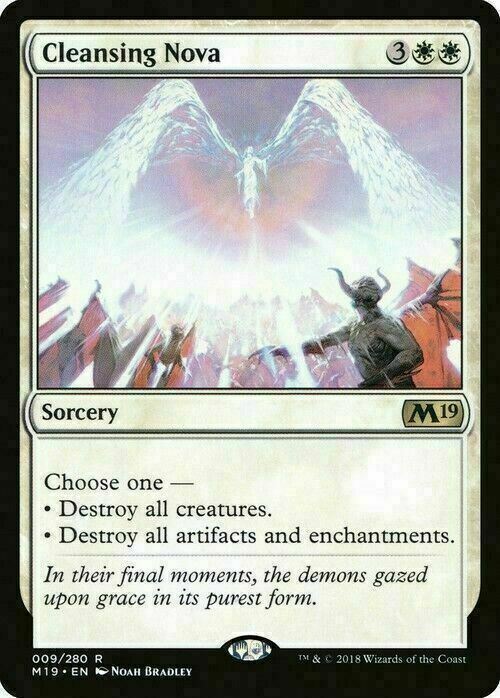 Cleansing Nova ~ Core 2019 [ EX ] [ Magic MTG ]