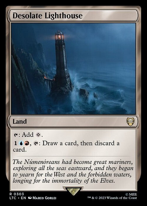 Desolate Lighthouse ~ Commander: Lord of the Rings [ NM ] [ Magic MTG ]