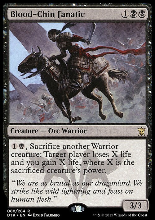 Blood-Chin Fanatic ~ Dragons of Tarkir [ EX ] [ Magic MTG ]