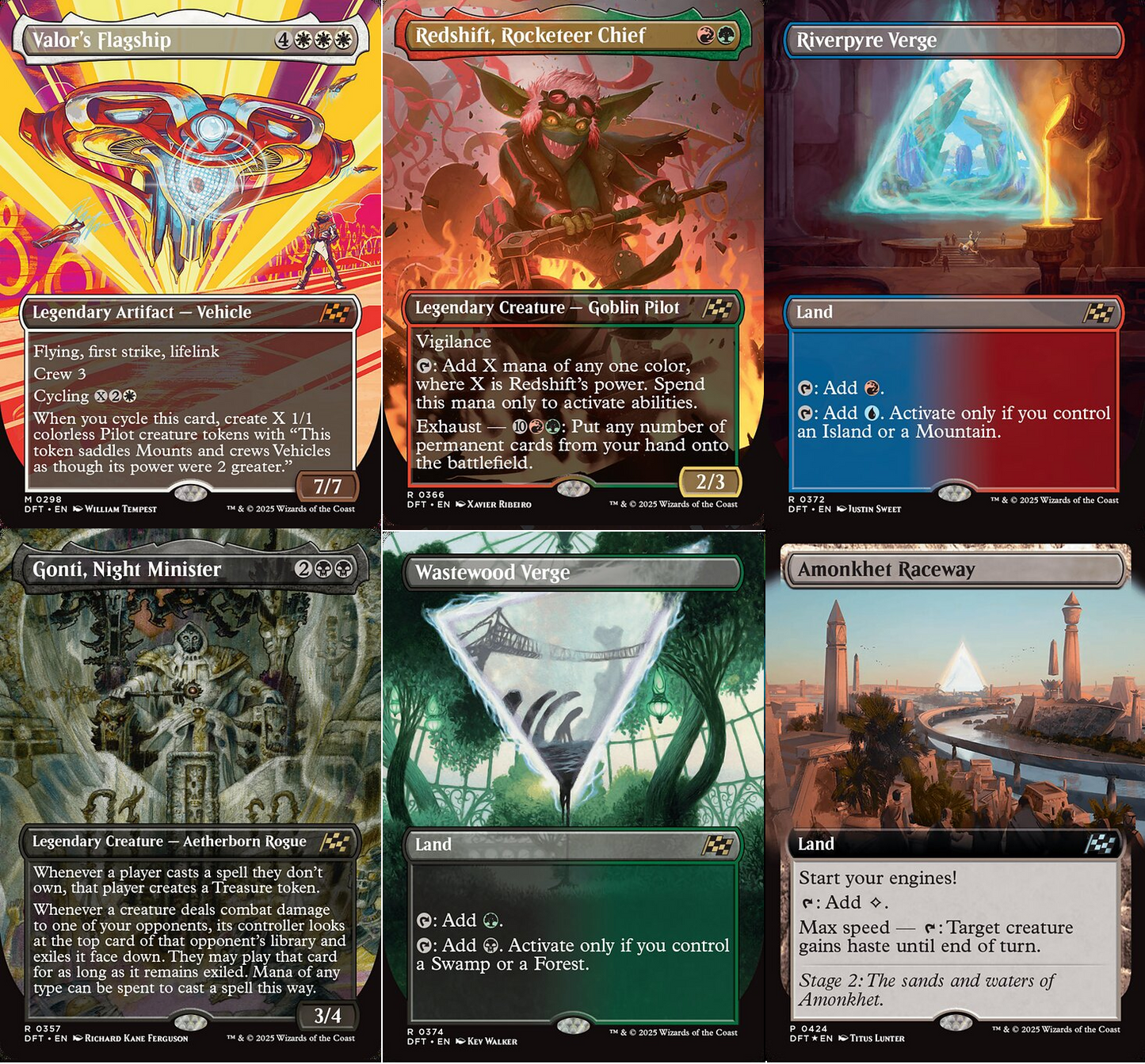 Choose your BORDERLESS / Extended ~ Aetherdrift [ NM ] [ Magic MTG ]