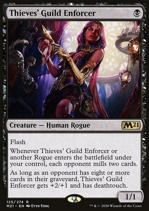 Thieves' Guild Enforcer ~ Core 2021 [ EX ] [ Magic MTG ]