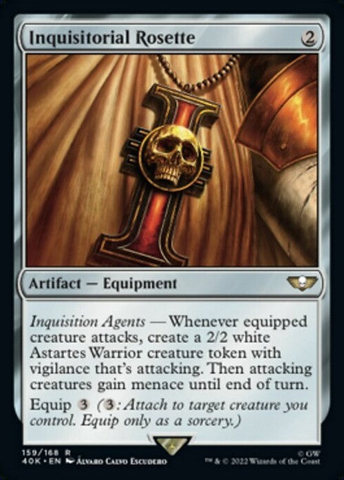Inquisitorial Rosette ~ Commander: Warhammer 40,000 [ NM ] [ Magic MTG ]