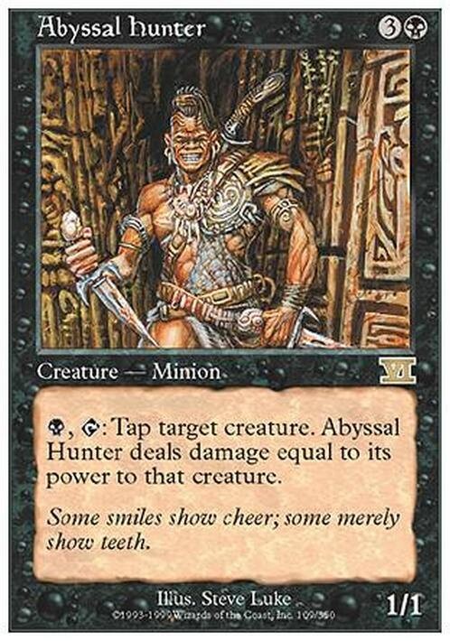 Abyssal Hunter ~ Sixth Edition [ EX ] [ Magic MTG ]