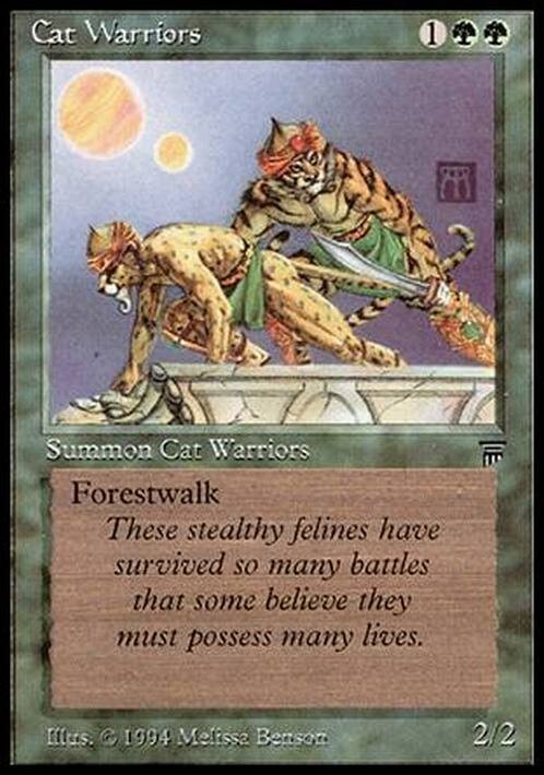 Cat Warriors ~ Legends [ EX ] [ Magic MTG ]