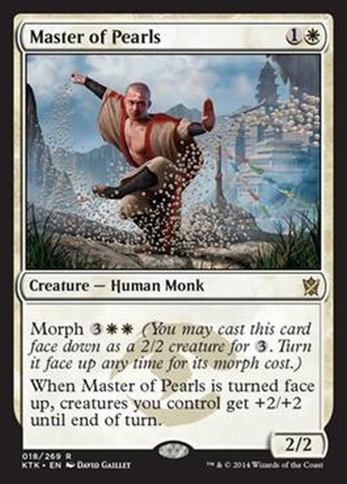 Master of Pearls ~ Khans of Tarkir [ EX ] [ Magic MTG ]