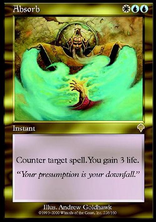 Absorb ~ Invasion [ PLAYED ] [ Magic MTG ]