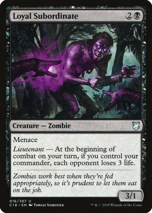 Loyal Subordinate ~ Commander 2018 [ NM ] [ Magic MTG ]