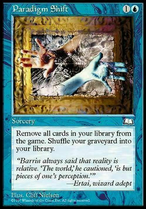 Paradigm Shift ~ Weatherlight [ NM ] [ Magic MTG ]