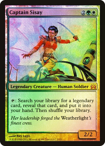 FOIL Captain Sisay ~ From the Vault [ EX+ ] [ Magic MTG ]