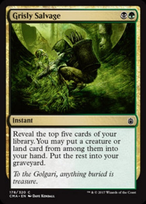 Grisly Salvage ~ Commander Anthology 1 [ EX ] [ Magic MTG ]