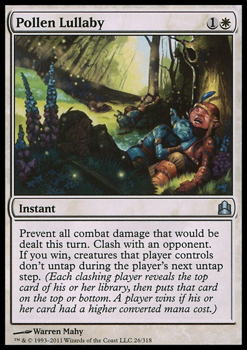 Pollen Lullaby ~ Commander 2011 [ EX ] [ Magic MTG ]