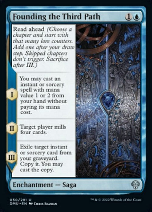 Founding the Third Path ~ Dominaria United [ NM ] [ Magic MTG ]