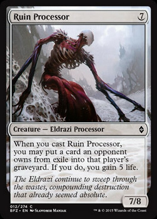 Ruin Processor ~ Battle for Zendikar [ EX ] [ Magic MTG ]