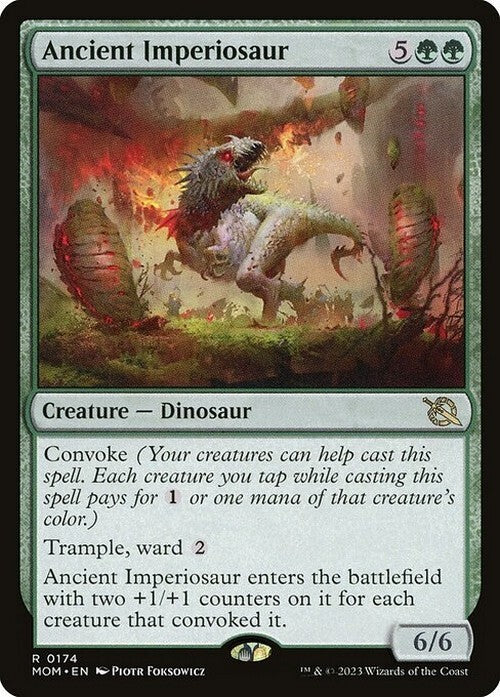 Ancient Imperiosaur ~ March of the Machine [ NM ] [ Magic MTG ]