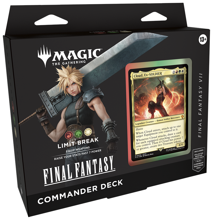 Limit Break Commander Deck ~ Final Fantasy ~ Magic MTG Sealed