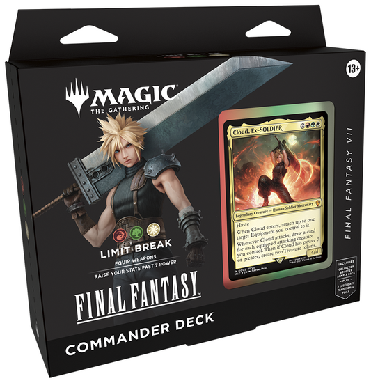 Limit Break Commander Deck ~ Final Fantasy ~ Magic MTG Sealed