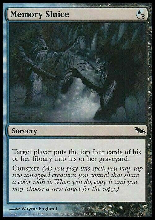 Memory Sluice ~ Shadowmoor [ EX ] [ Magic MTG ]