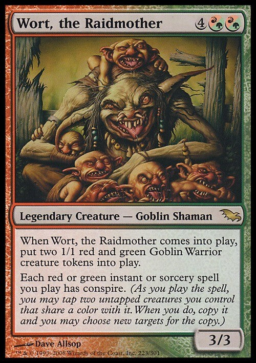 Wort, the Raidmother ~ Shadowmoor [ EX ] [ Magic MTG ]